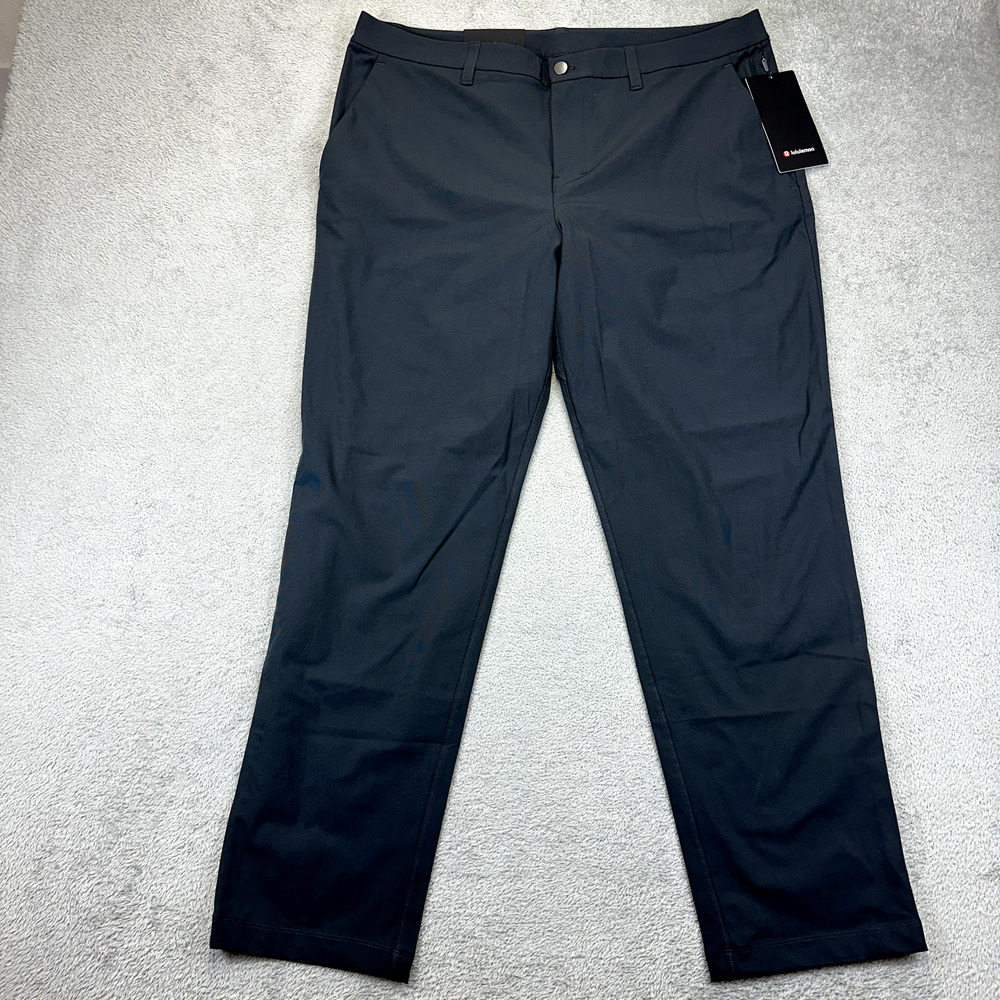 NWT Lululemon ABC Pant CLASSIC Fit Warpstreme 38x32 Obsidian Gray LM5AO5S